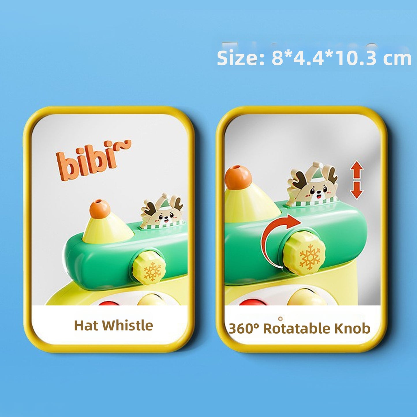 Mini Handheld Whack-a-Mole Toy (Food & Holiday Themes)
