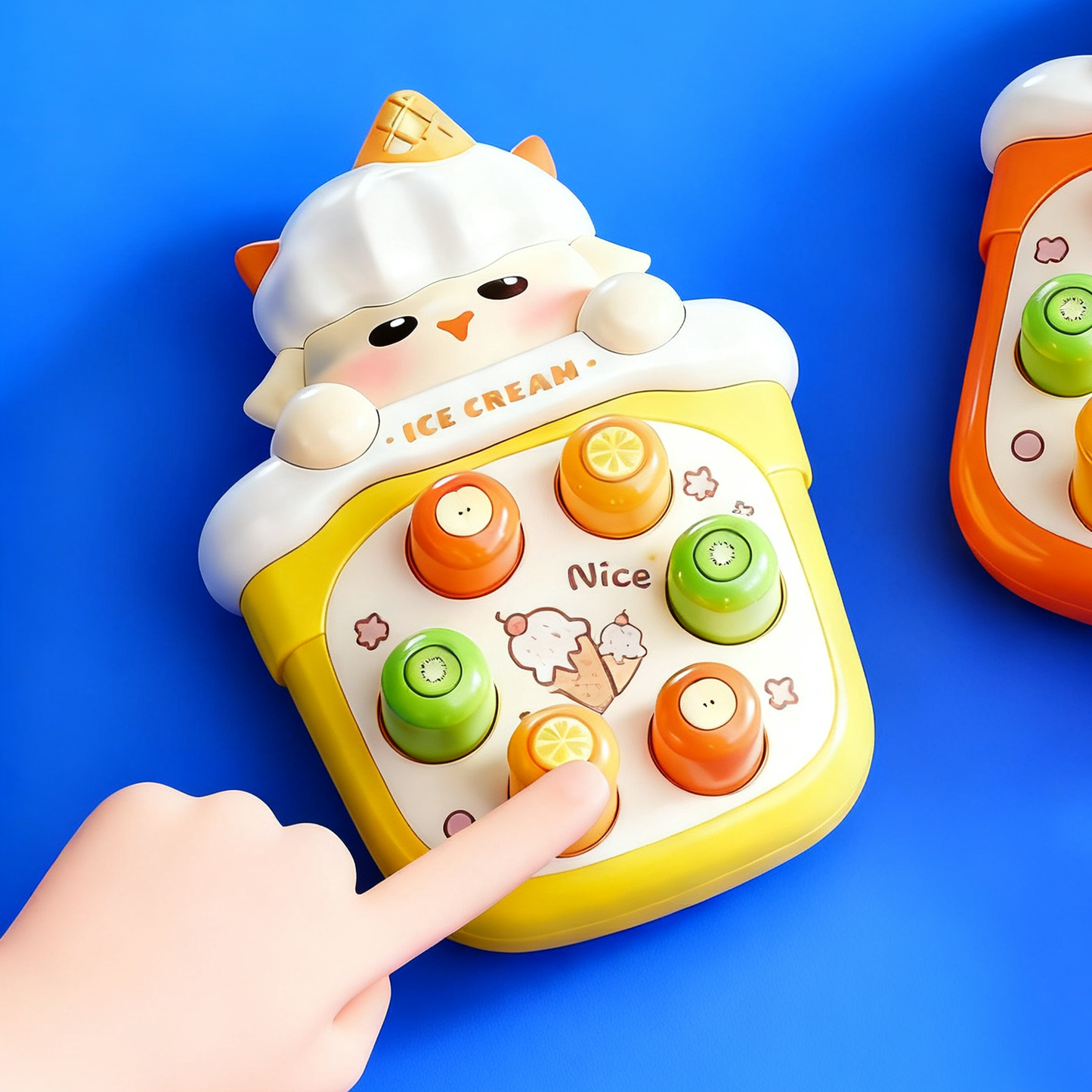 Mini Handheld Whack-a-Mole Toy (Food & Holiday Themes)