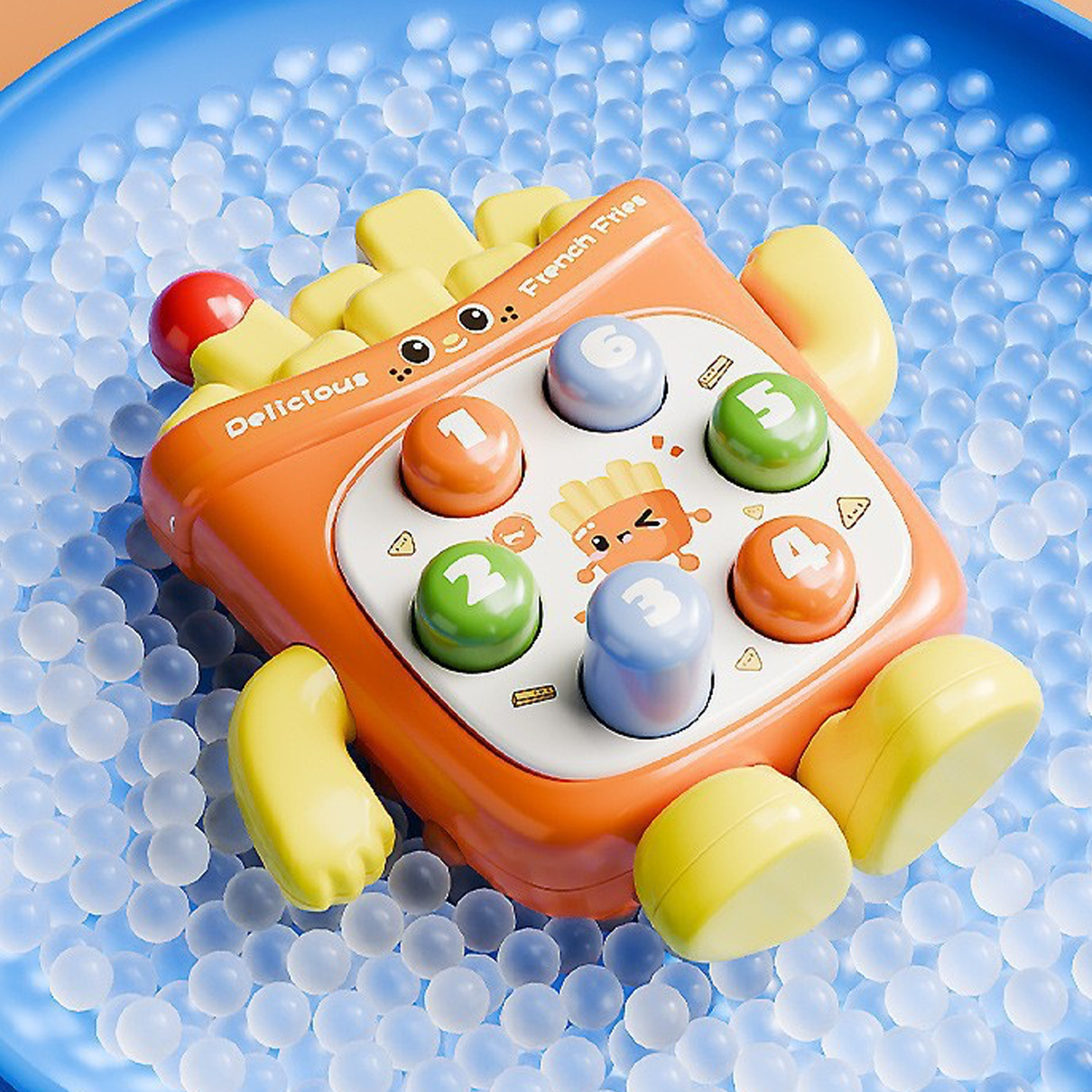 Mini Handheld Whack-a-Mole Toy (Food & Holiday Themes)