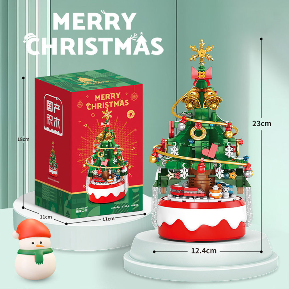 Christmas tree music box light version 418pcs