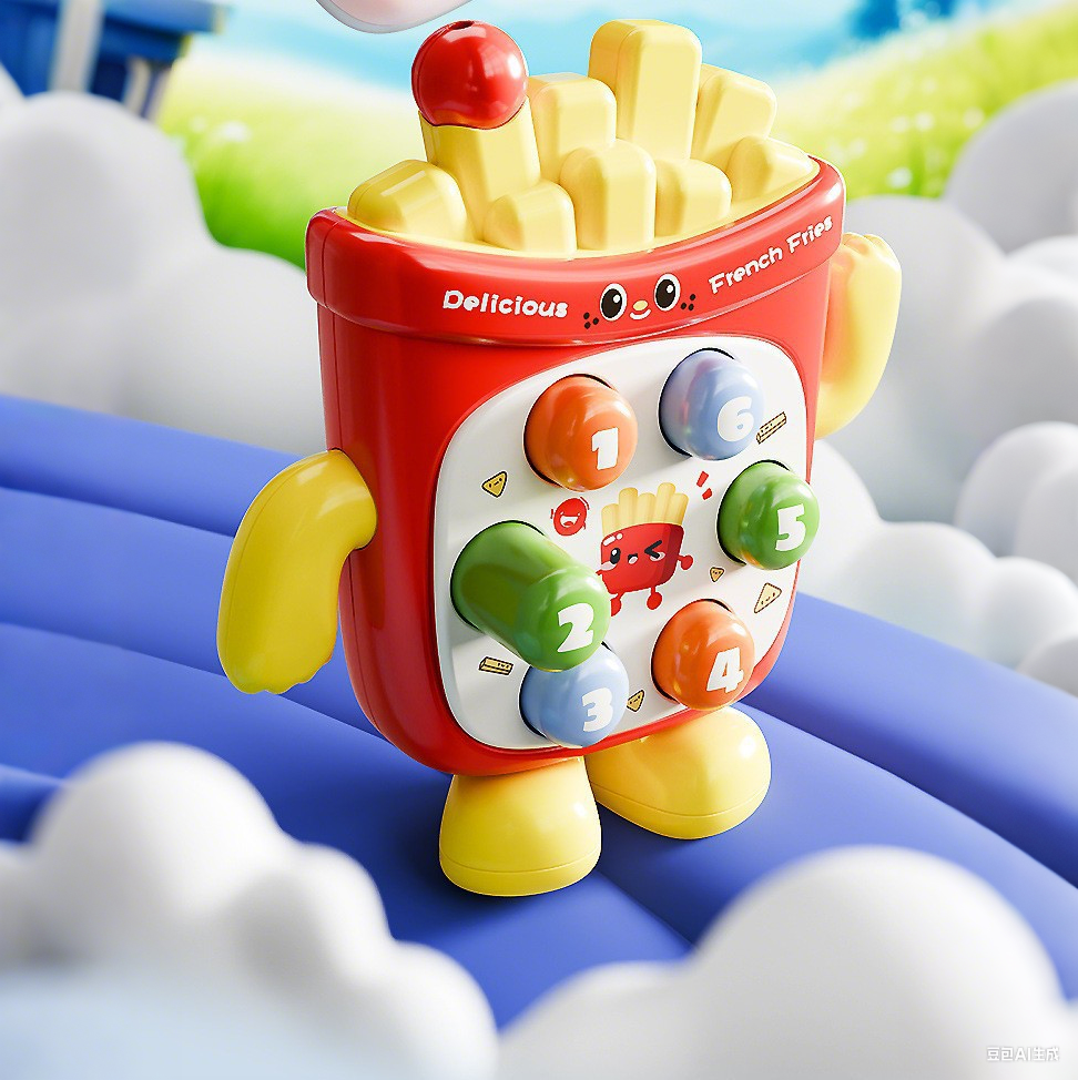 Mini Handheld Whack-a-Mole Toy (Food & Holiday Themes)