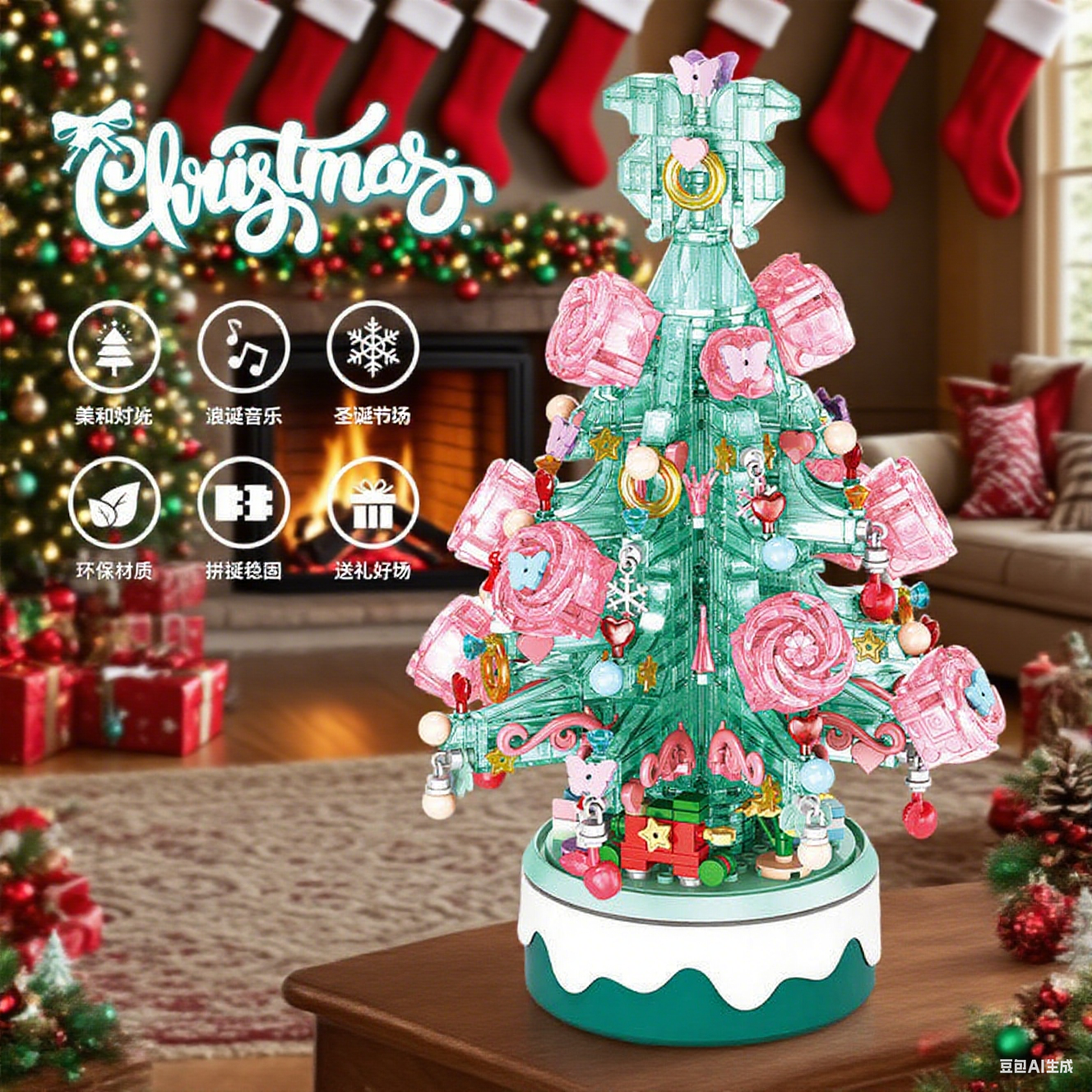 Christmas tree light version 900PCS