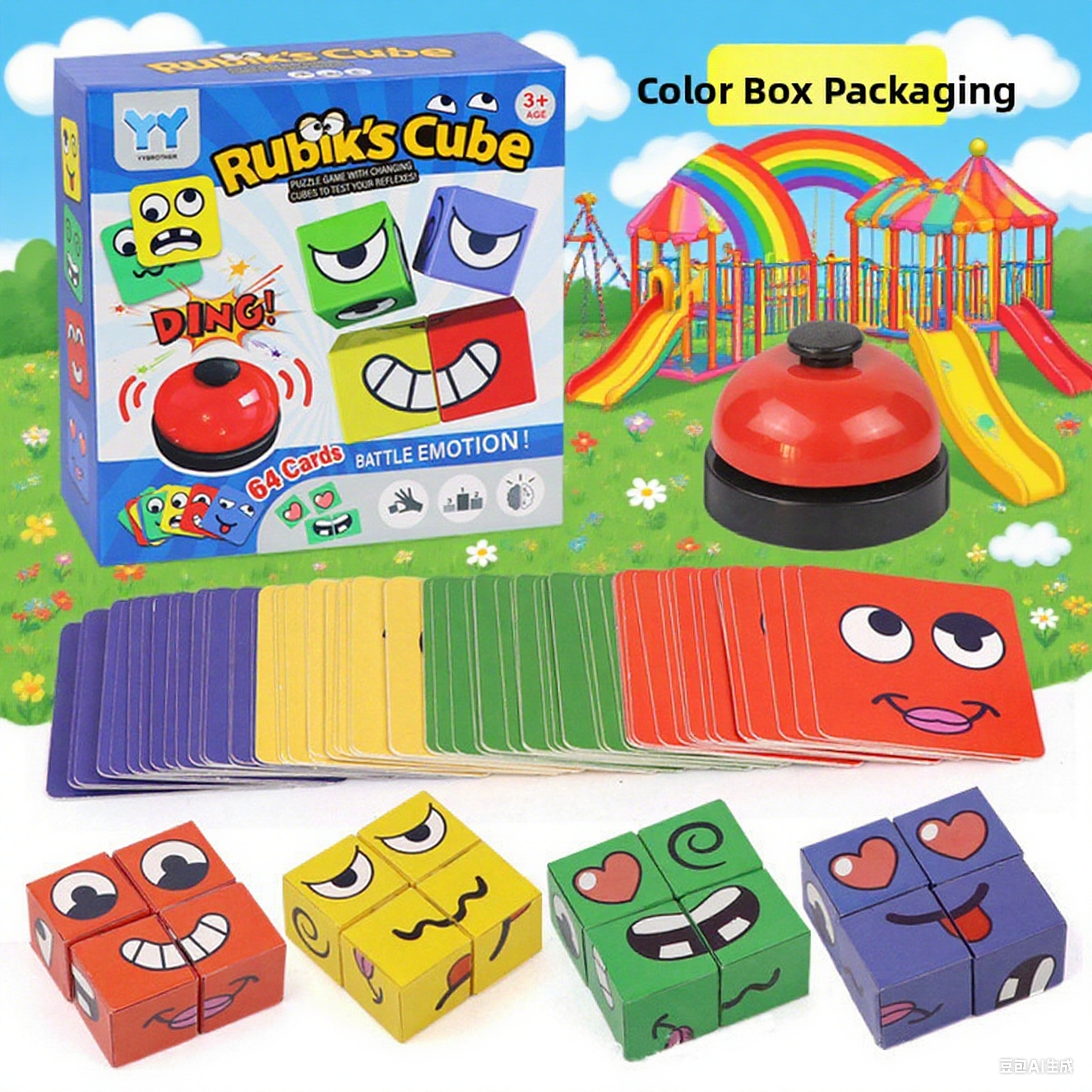 Emoji Cube Battle Game
